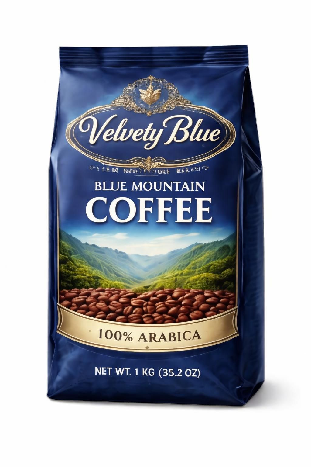 Jamaica Blue Mountain Coffee Whole Beans 1 kg