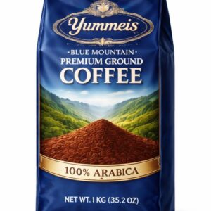 Blue Mountain Ground Coffee 1 kg + Coffee Beans 500g